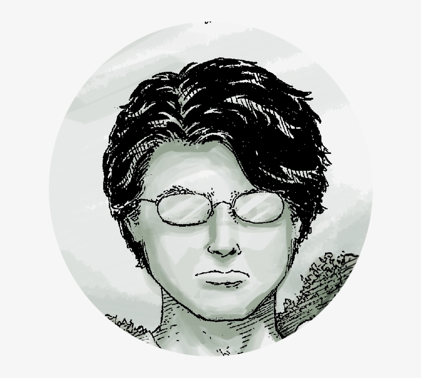 Self-portrait Of Twolf From Gpov - Illustration, transparent png download