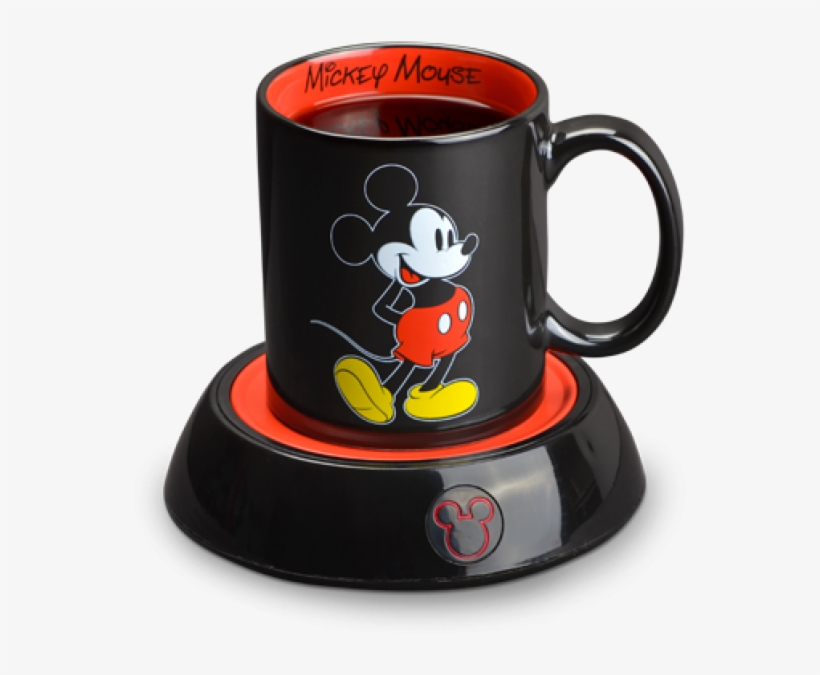Disney Mickey Mouse Mug Warmer, Black/red, transparent png download