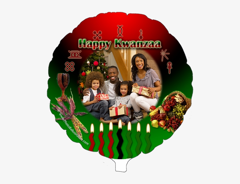 Kwanzaa Photo Balloon - Photograph, transparent png download