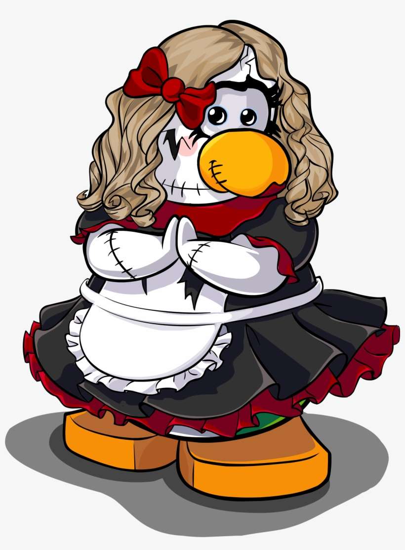 Club Penguin Halloween Penguin, transparent png download