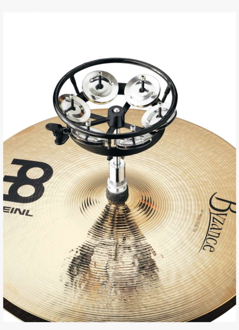 Meinl Thh1 Bk Tambourines Meinl Thh1 Bk Tambourines - Meinl Thh1bk Hi-hat Tambourine, transparent png download
