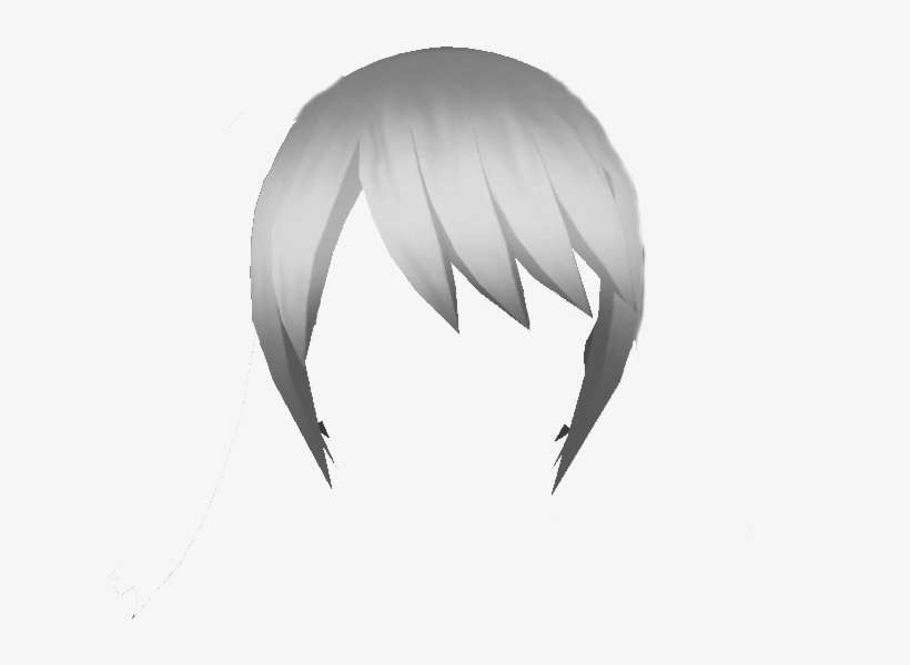 Koharu Hinata New Hair Parts - Koharu Hair De Yandere, transparent png download