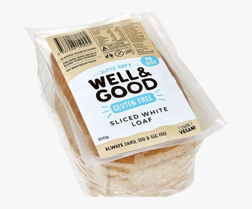 Small Sliced White Loaf - Bread, transparent png download