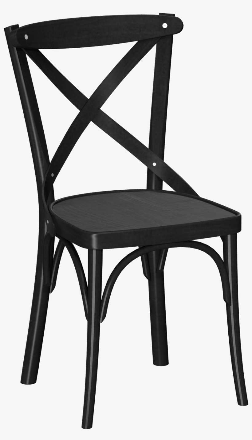 Black Wooden Dining Chairs, transparent png download