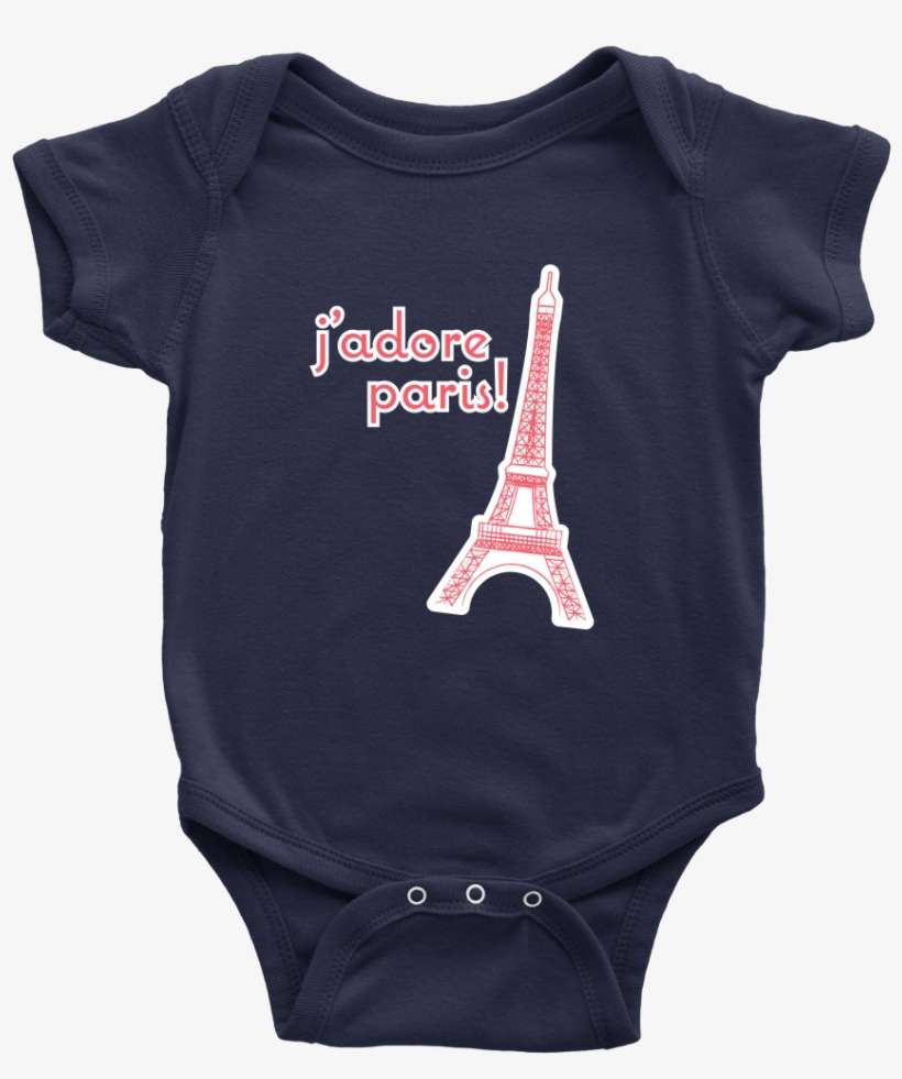 I Adore Paris - Gucci Onesie Baby, transparent png download