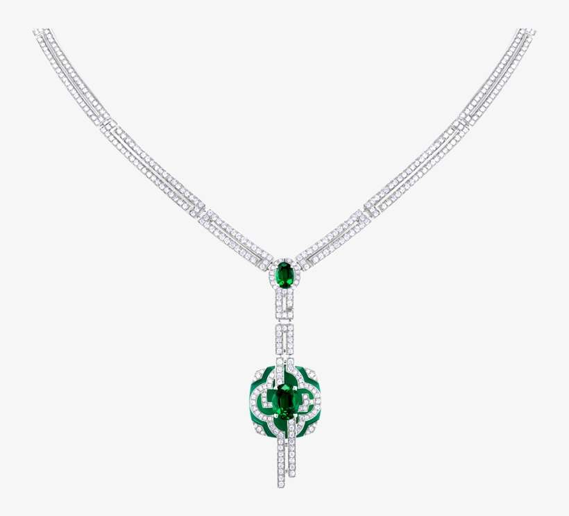 Louis Vuitton, L'ame Du Voyage, Jardin Necklace, White - Jewellery, transparent png download