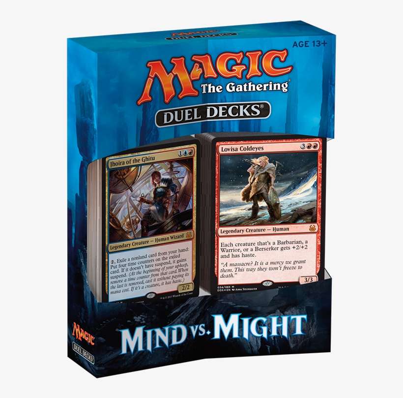 Those Two Face Cards Well, Rather Than Squinting And - Mind Vs Might Mtg, transparent png download