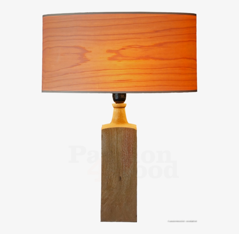 Ovale Tablelamp In Maple Wood Uitgesneden - Transparent Wood Lamp Png, transparent png download