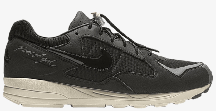 Nike Fear Of God X Air Skylon 2 'black' - Nike - Air Skylon Ii Felt And Mesh Sneakers - White, transparent png download