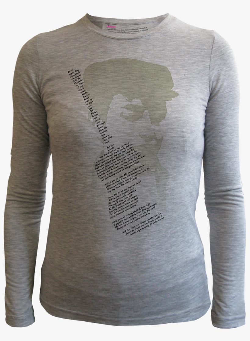 Bob Dylan Acoustic Women Grey - Weadmire.net, transparent png download