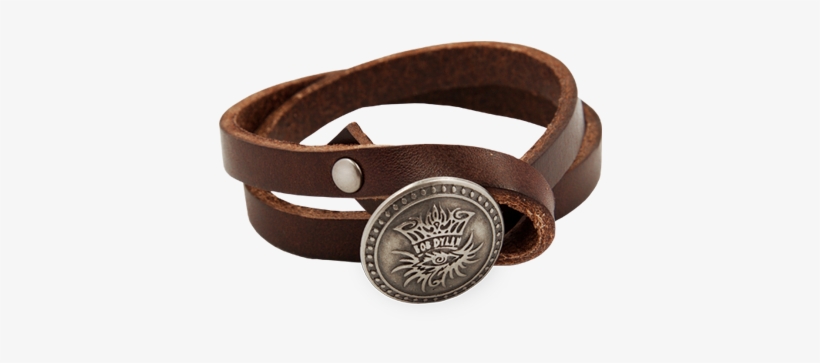 Eye Logo Bracelet - Bob Dylan Eye Logo Leather Bracelet, transparent png download