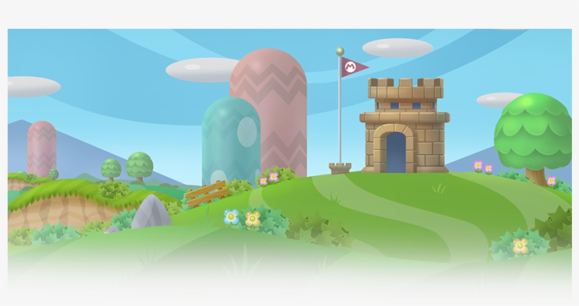 Mini Mario - Mini Mario & Friends Amiibo Challenge Background, transparent png download