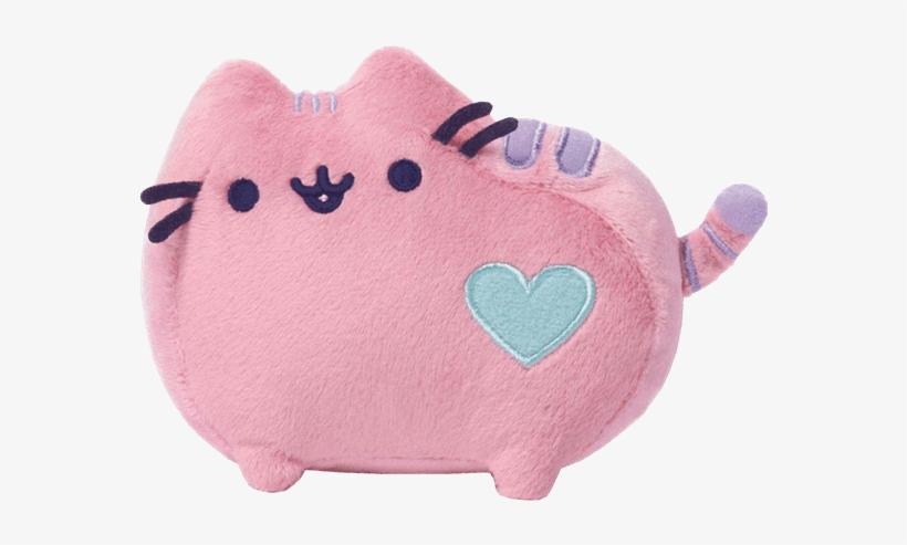 Gund Pusheen Pastel Pink Heart Plush Pusheen Cat, Quis, - Gund Pusheen Pastel Pink Heart Plush, transparent png download