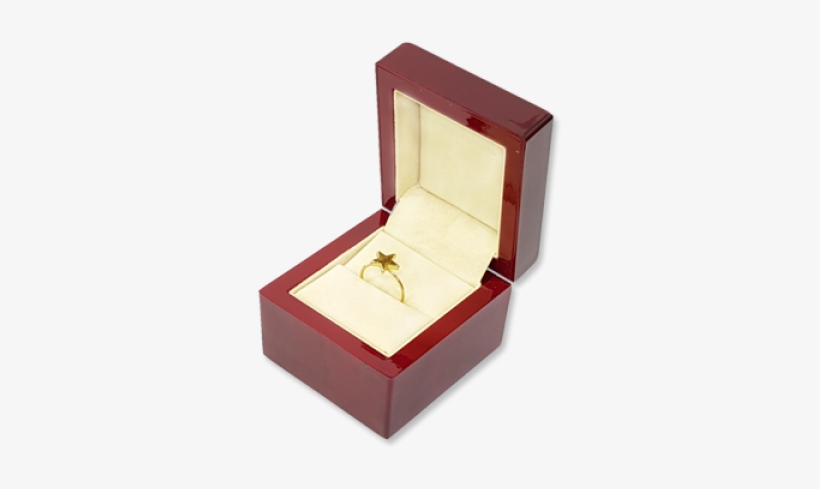 Wooden Ring Box- W401 Beige - Bed, transparent png download