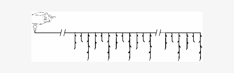 Icicles Lights Png Jpg Black And White - Light-emitting Diode, transparent png download