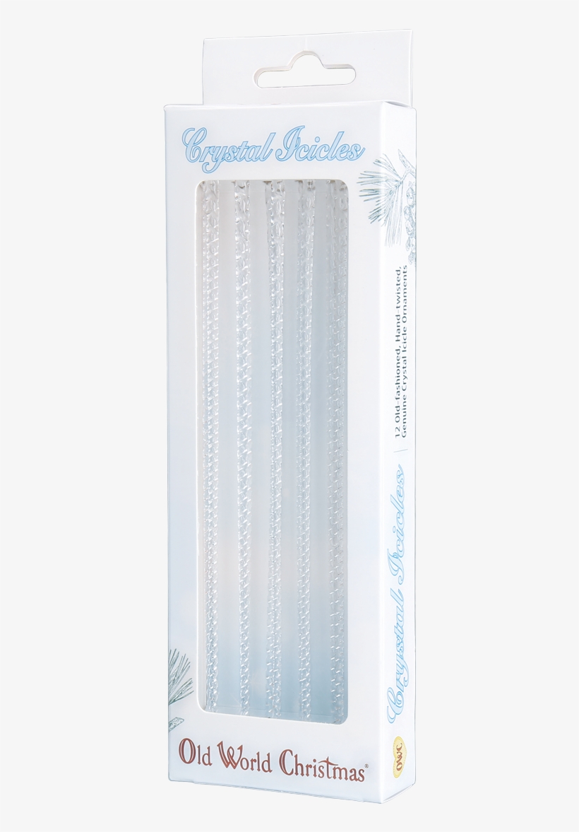 Crystal Icicles Ornament Old World Christmas Png Christmas - Crystal, transparent png download