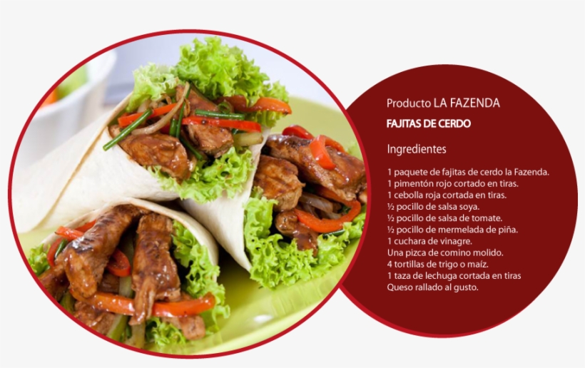 Fajitas De Cerdo Bbq - Meat, transparent png download