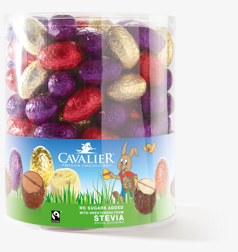 Easter Eggs - Mix - 2kg - Cavalier Stevia Chocolate Bar Orange Dark, 40g, transparent png download