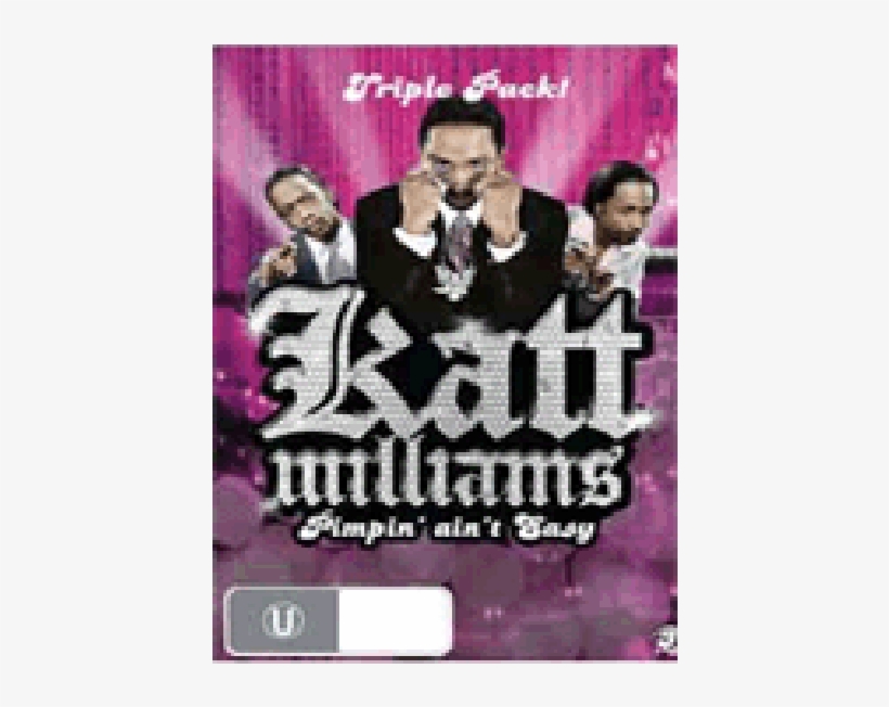 Pimpin' Ain't Easy - Katt Williams - Pimpin' Ain't Easy - Triple Pack (dvd), transparent png download