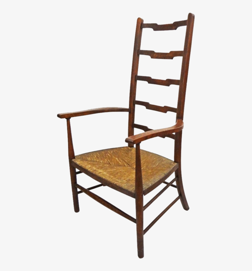 Ladder Back Chair Png File - Arts And Crafts Movement, transparent png download