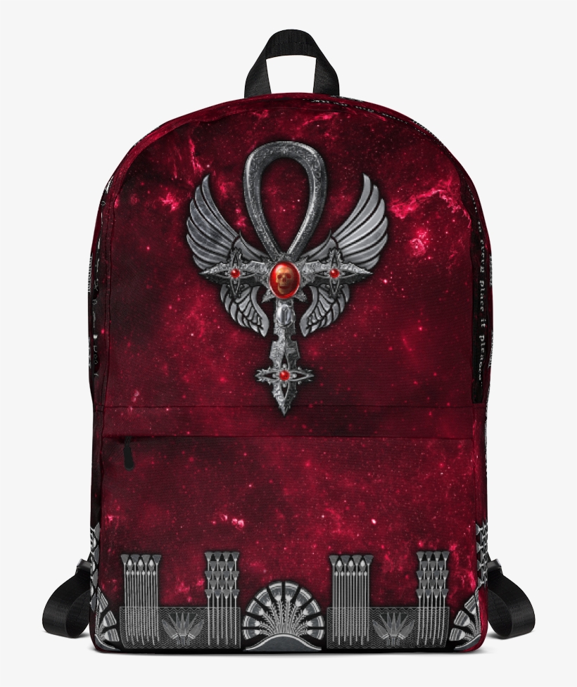 Egypt Ankh Backpack - Planets Backpack, transparent png download
