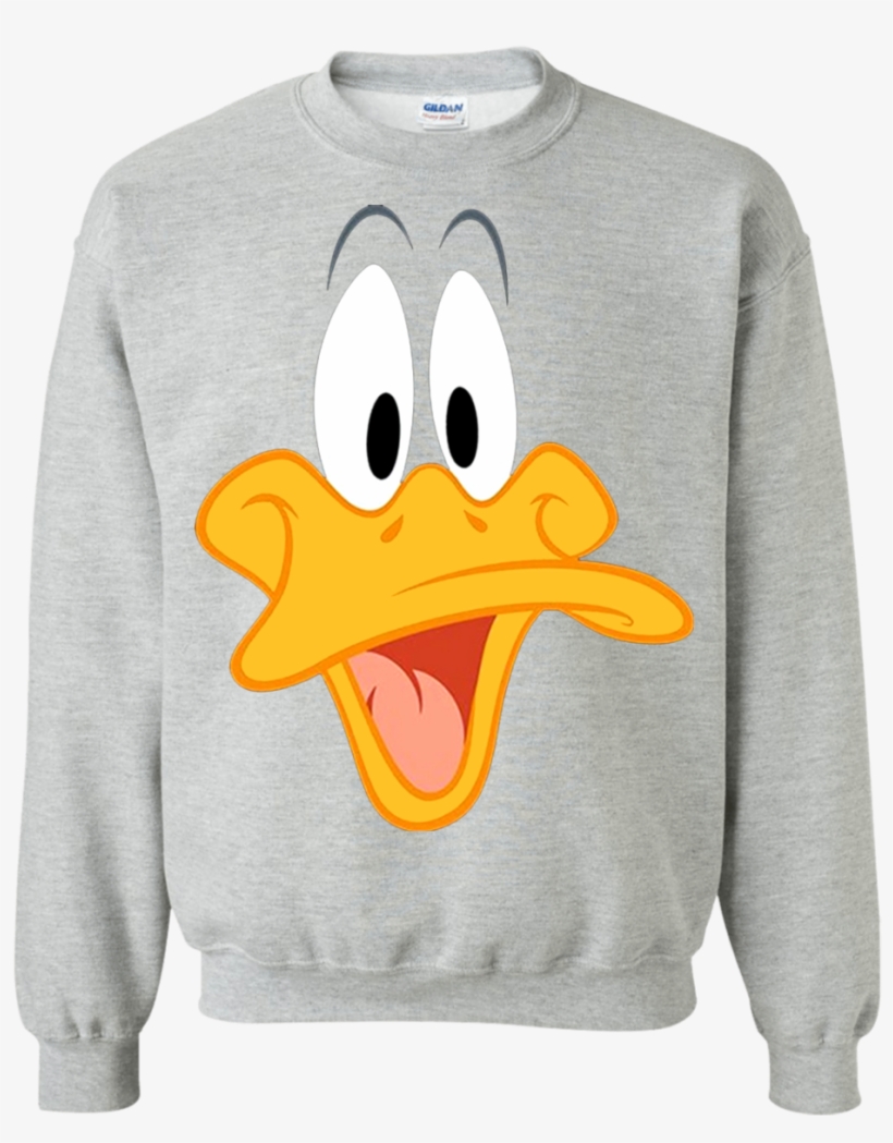 Looney Tunes Daffy Duck Faces T Shirt Hoodie Sweater - Hold The Door Hodor Unisex Crewneck Sports Grey X-large,, transparent png download