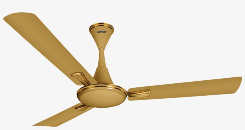 1200mm Audie Ceiling Fan Berkeley Gold - Ceiling Fan, transparent png download