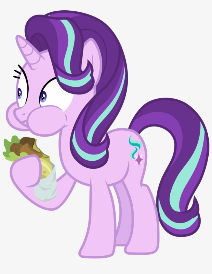 Starlight Glimmer Eating By Cloudyglow - My Little Pony Snowfall Frost, transparent png download