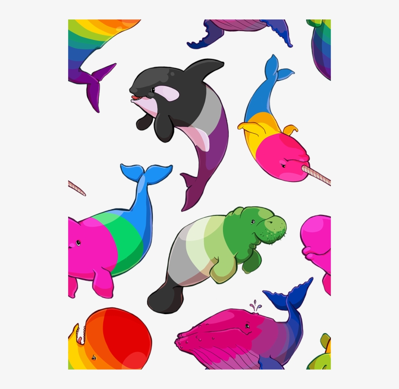 Kirstendraws - Sexuality Whales, transparent png download