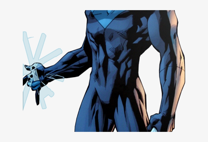 Nightwing Clipart Comic Book - Dick Grayson As Nightwing, transparent png download