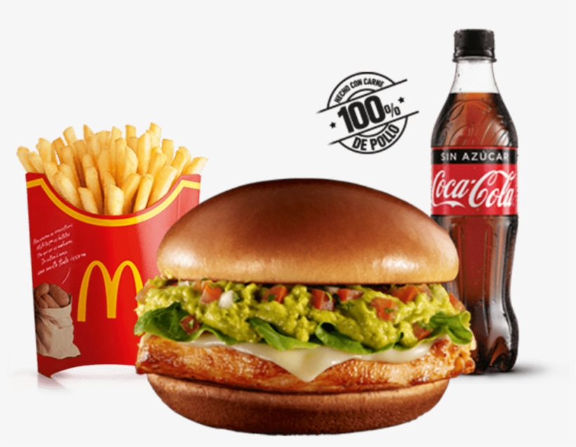 Elije Tu Mccombo™ Con Hamburguesa Con Pollo Grill En - Coca Cola, transparent png download