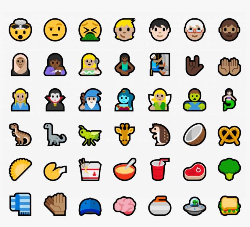 Just Like We Did On Pc, We Have Added Support For The - Nouveaux Emojis Ios 11, transparent png download