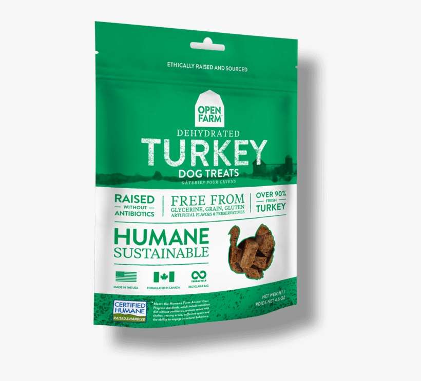 Dehydrated Turkey Treats $9 - Open Farm Dehydrated Dog Treats, transparent png download
