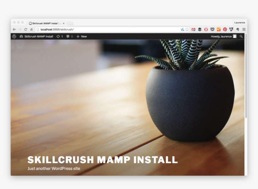 Install Mamp On Mac - Wordpress, transparent png download