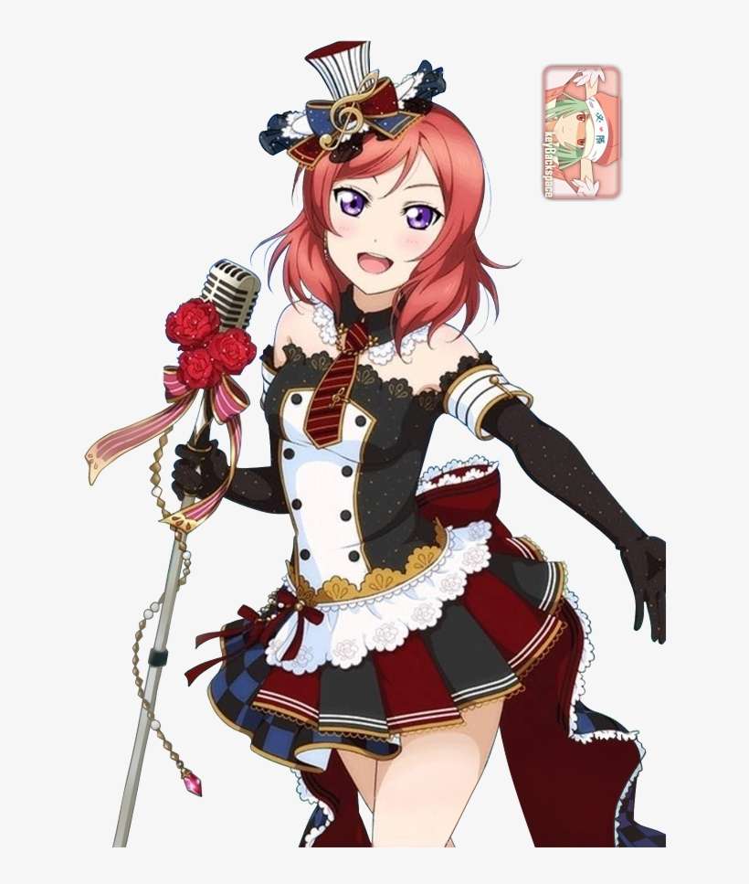 #405' Nishikino Maki Sr - Maki Nishikino Maid Cafe, transparent png download