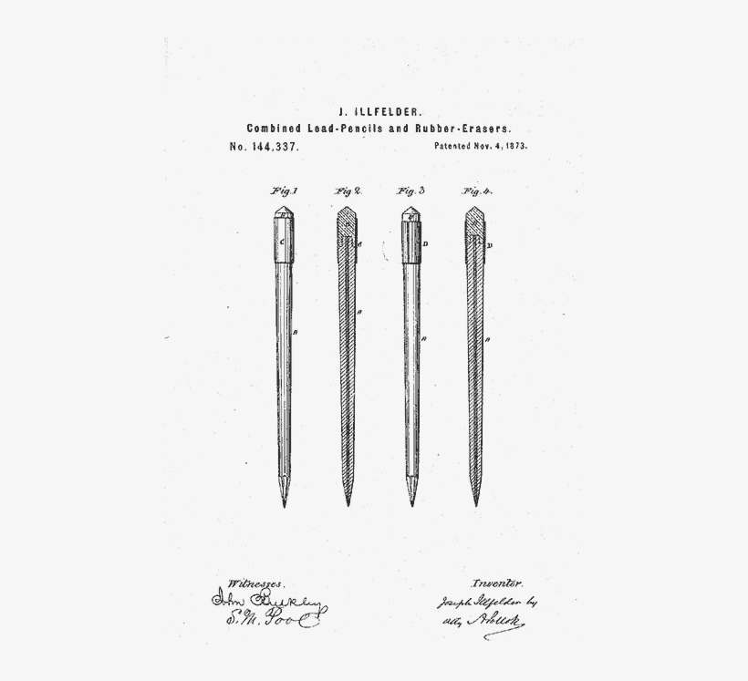 Combined Lead Pencils And Rubber Erasers - Sketch, transparent png download