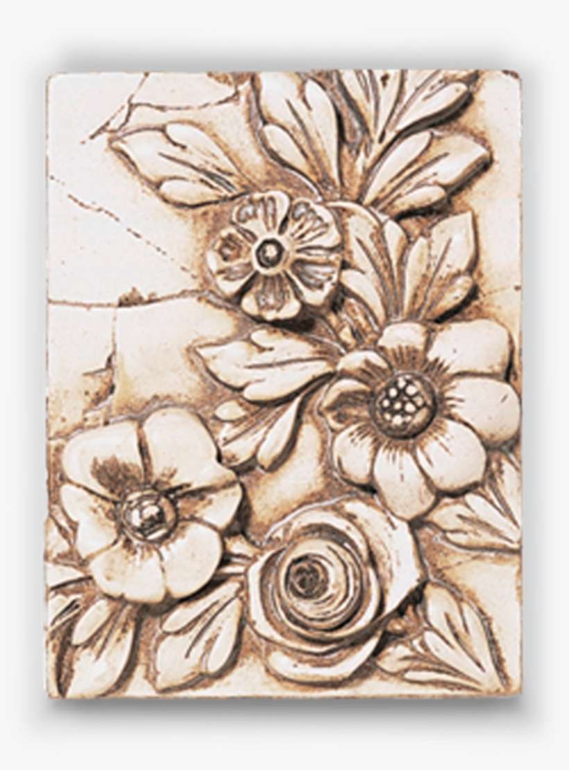 Alabaster Roses - Monaco - Fall Collection - Sid Dickens - Sid Dickens Tiles, transparent png download