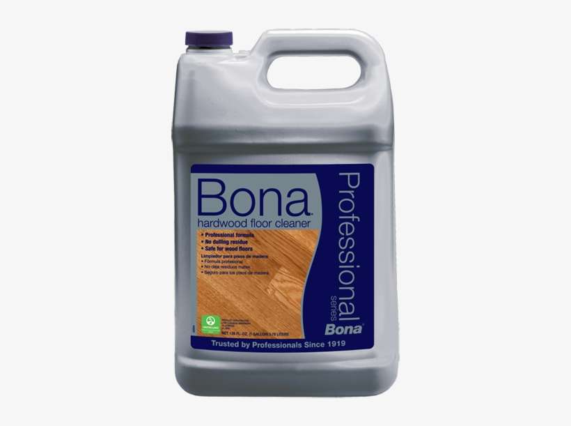 Menu - Bona Pro Series Hardwood Floor Cleaner Refill, 1-gallon, transparent png download