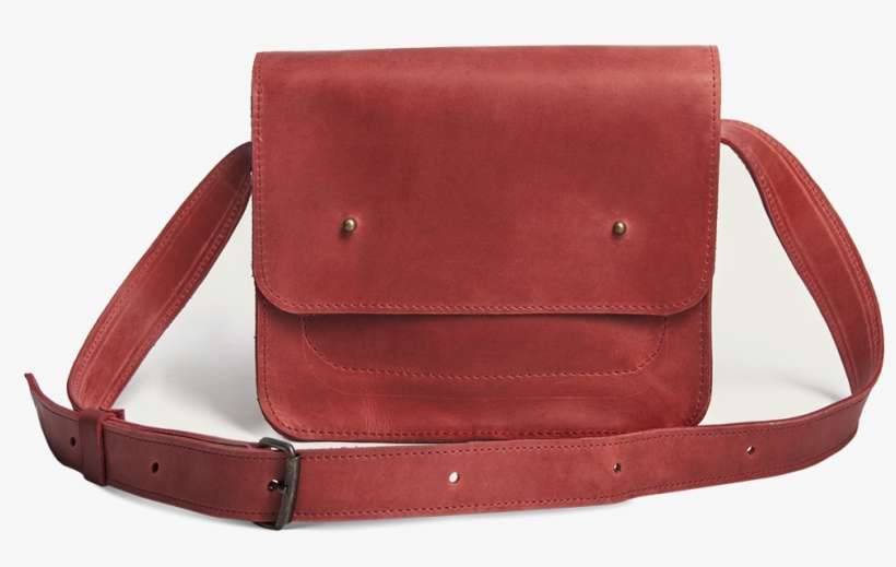 Small Cross Body Bag In Red Genuine Leather - Small Leather Bag, Leather Shoulder Bag, Women Leather, transparent png download