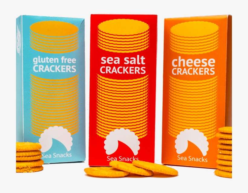 Sea Snacks Package Design - Sandwich Cookies, transparent png download