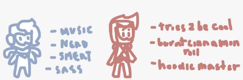 Red And Blue Cinnamon Rolls - Illustration, transparent png download