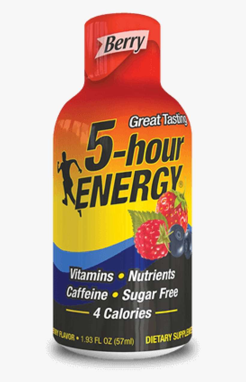 5 Hour Energy - 5 Hour Energy Drink, transparent png download