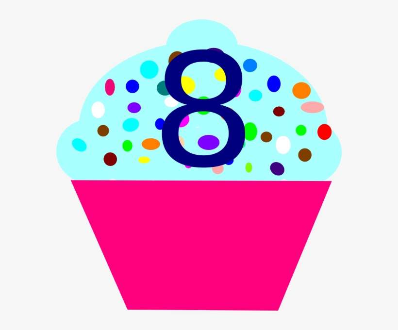 Birthday Cupcake Clipart - 1 Clipart Cupcake, transparent png download