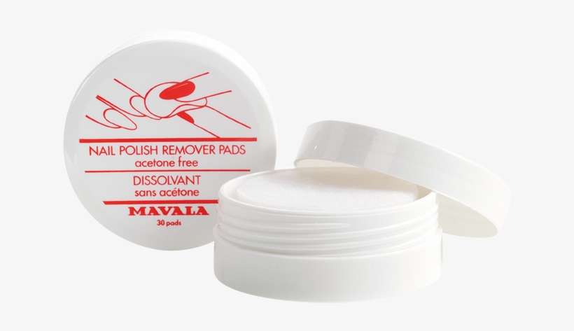 Nail Polish Remover Pads - Nail Lacquer Remover Cream, transparent png download