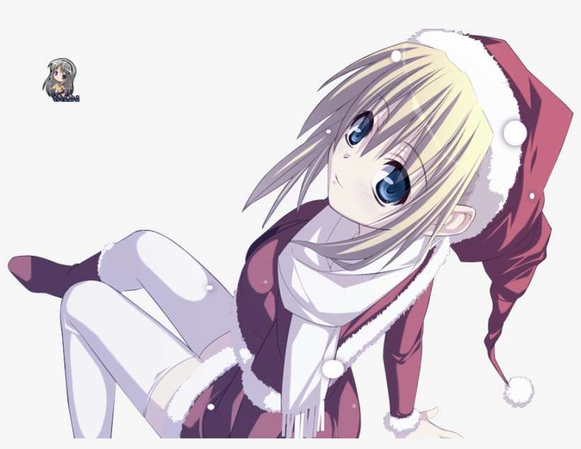 585k Miku Christmas 2 07 Dec 2010 - Anime, transparent png download