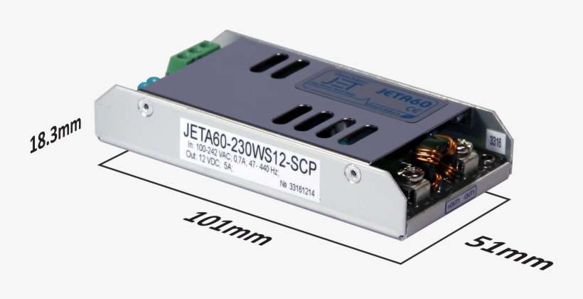 60 Watt, Convection Power Supply, Latest Generation - Power Supply, transparent png download