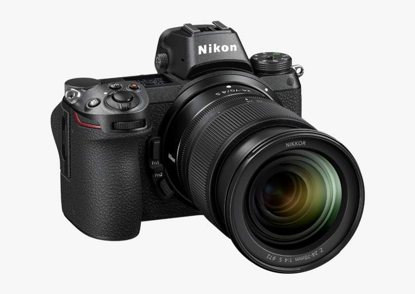 Nikon Z7 Full Frame Mirrorless Camera With 24 70mm - Nikon Z6, transparent png download
