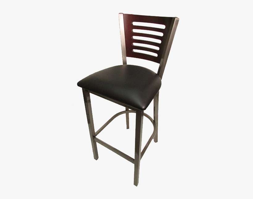 Bar Stool, 5-line Birch Plywood Back, Seat To Be Specified,, transparent png download