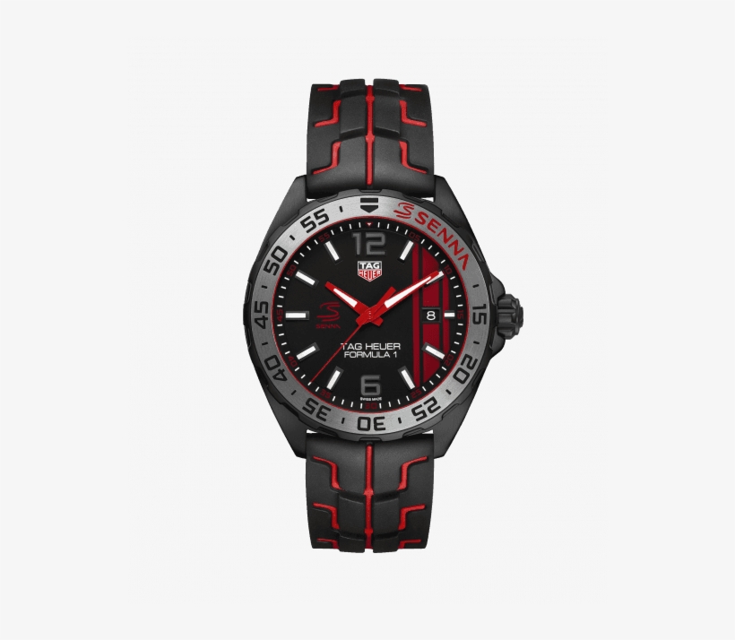 Tag Heuer Formula 1 Tag Heuer Formula - Tag Heuer Formula 1 Senna Special Edition, transparent png download