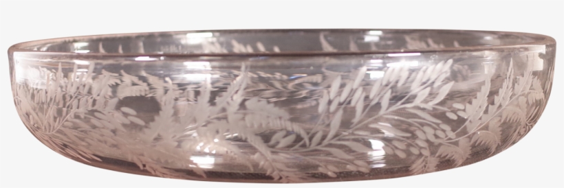 Etched Glass Bowl - Bangle, transparent png download